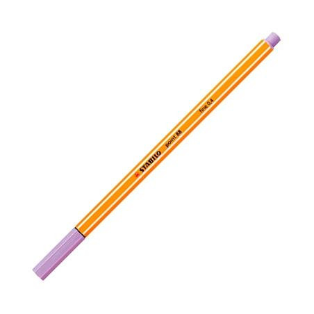 (88/59) STABILO ROTULADOR POINT 88 LILA CLARO CAJA 10 UD