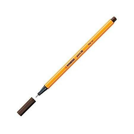 (88/65) STABILO ROTULADOR POINT 88 OCRE CAJA 10 UD