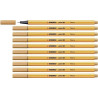 (88/88) STABILO ROTULADOR POINT 88 OCRE CLARO CAJA 10 UD