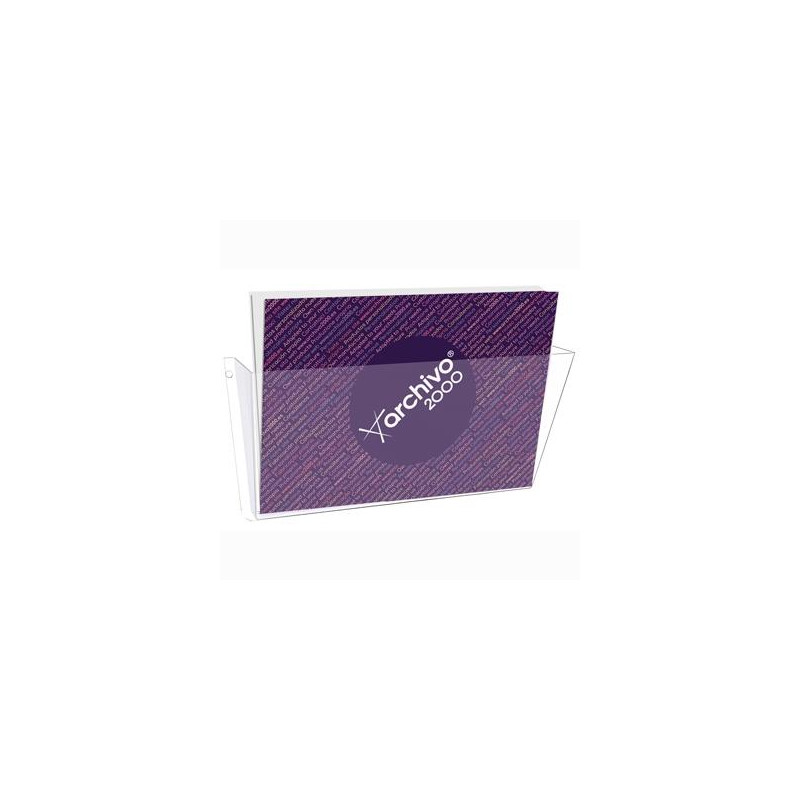 (65004 CS TP) ARCHIVO 2000 PORTADOCUMENTOS MURAL CON 1 COMPARTIMENTO DIN A4 HORIZONTAL 80X365X180 MM (65004 CS TP) ARCHIVO 2000 PORTADOCUMENTOS MURAL CON 1 COMPARTIMENTO DIN A4 HORIZONTAL 80X365X180 MM