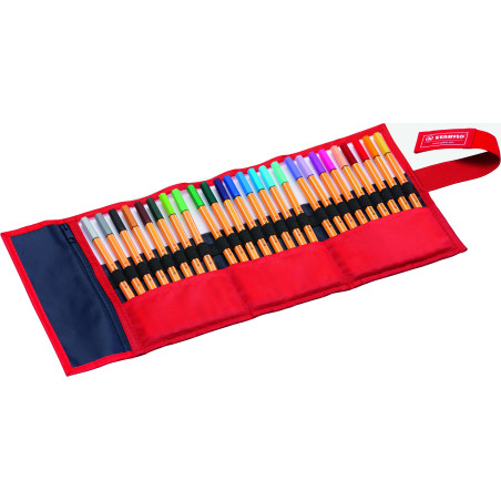 (8825-021) STABILO ROTULADORES POINT 88 C/SURTIDOS ESTUCHE ROLLERSET 25 UD