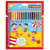 (203/18-01) STABILO LÁPICES DE COLORES TRIO THICK C/SURTIDOS ESTUCHE 18 UD