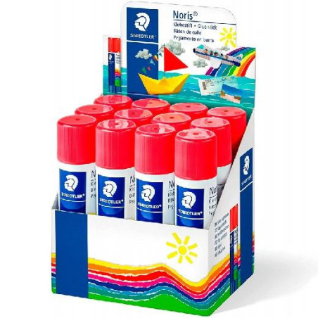 (960 20 NCA) STAEDTLER PEGAMENTO EN BARRA 20GR NORIS EXPOSITOR -12UD-