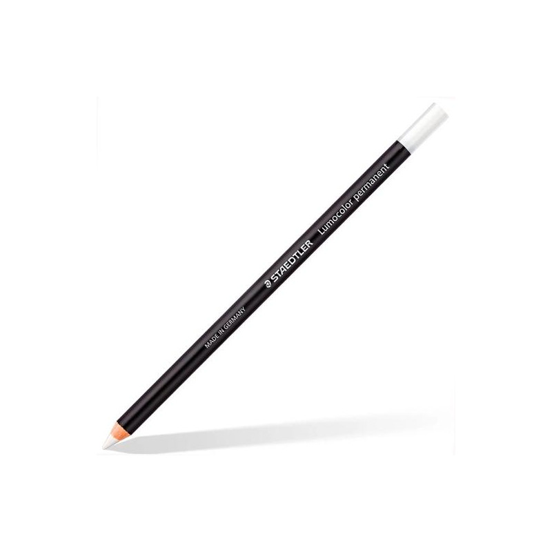 (108 20-0) STAEDTLER MARCADOR PERMANENTE EN SECO LUMOCOLOR GLASOCHROM BLANCO (108 20-0) STAEDTLER MARCADOR PERMANENTE EN SECO LUMOCOLOR GLASOCHROM BLANCO