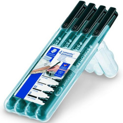(31-9WP4GS) STAEDTLER ROTULADOR PERMANENTE LUMOCOLOR 31 PUNTAS S