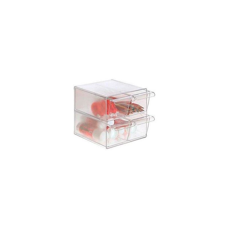 (6704 CS TP) ARCHIVO 2000 ORGANIZADOR ARCHICUBO 4 CAJONES 190X150X150 MM CRISTAL TRANSPARENTE (6704 CS TP) ARCHIVO 2000 ORGANIZADOR ARCHICUBO 4 CAJONES 190X150X150 MM CRISTAL TRANSPARENTE