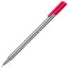 (334-23) STAEDTLER ROTULADOR TRIPLUS FINELINER 334 PUNTA SUPERFINA ROJO BURDEOS