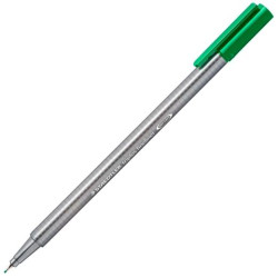 (334-5) STAEDTLER ROTULADOR TRIPLUS FINELINER 334 PUNTA SUPERFINA VERDE