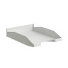 (742 GS) ARCHIVO 2000 BANDEJA ARCHIVO 2000 APILABLE EN 3 POSICIONES FONDO LISO FORMATO DIN A4 Y FOLIO 345X255X60 MM GRIS