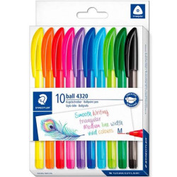 (4320 MC10) STAEDTLER BOLÍGRAFO BALL 4320 M 1
