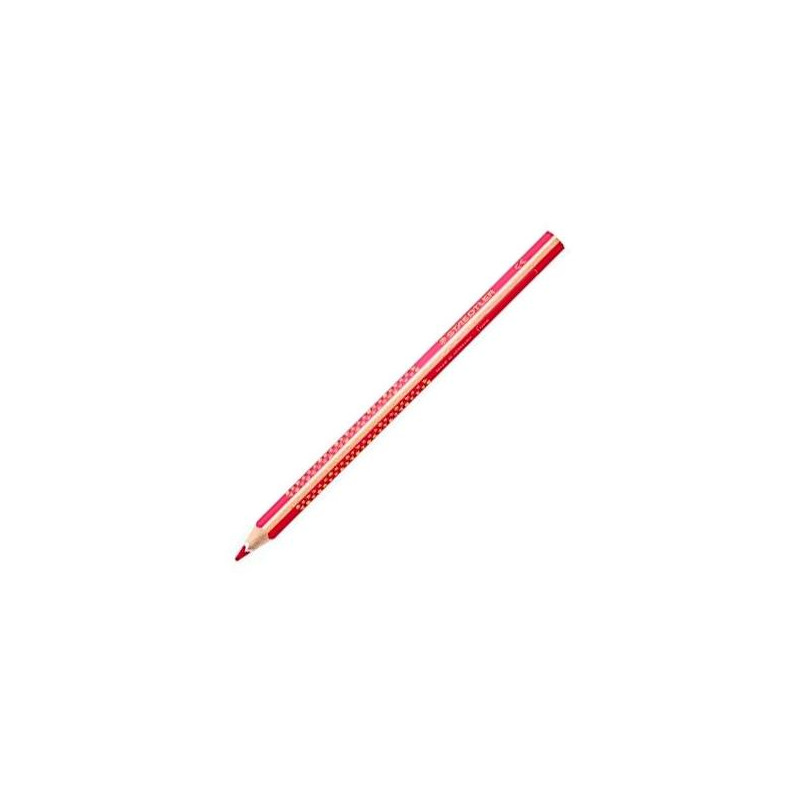 (1284-23) STAEDTLER LÁPICES DE COLORES JUMBO NORIS TRIANGULAR UNICOLOR ROSA (1284-23) STAEDTLER LÁPICES DE COLORES JUMBO NORIS TRIANGULAR UNICOLOR ROSA