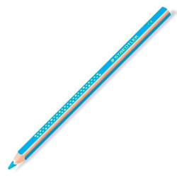 (1284-30) STAEDTLER LÁPICES DE COLORES JUMBO NORIS TRIANGULAR UNICOLOR CELESTE