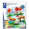 (8880 C24) STAEDTLER ACUARELAS EN TUBO 12ML SURTIDOS ESTUCHE 24U