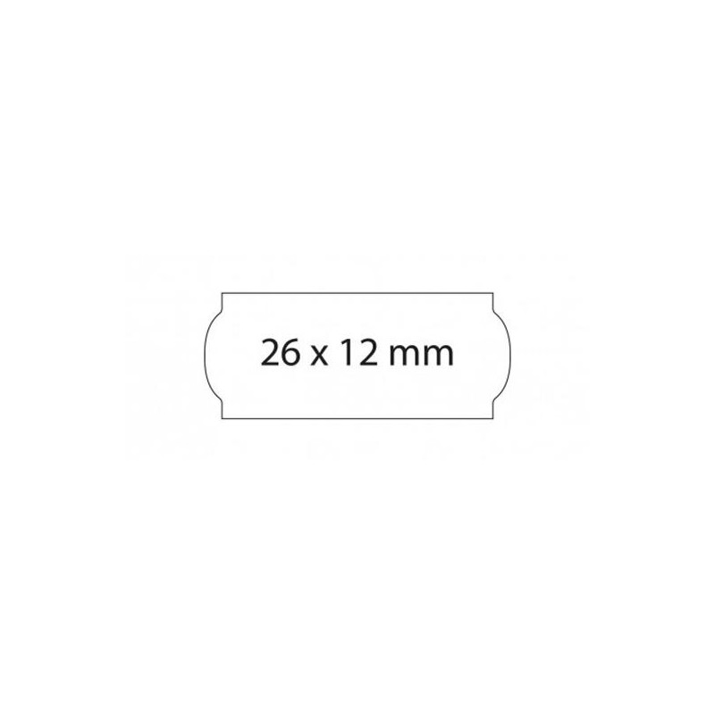 (025023) SWING ETIQUETAS ADHESIVAS PERMANENTE OPEN PARA PRECIOS 26X12MM ROLLO 1500 BLANCO (025023) SWING ETIQUETAS ADHESIVAS PERMANENTE OPEN PARA PRECIOS 26X12MM ROLLO 1500 BLANCO