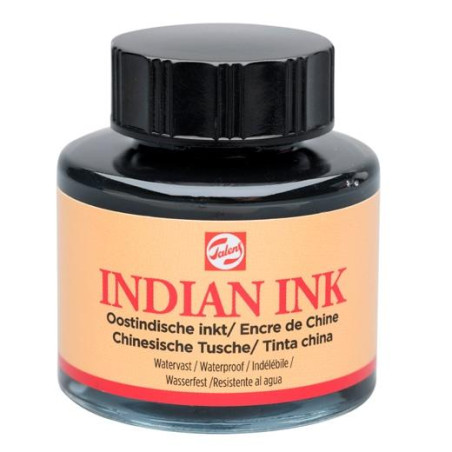 (44257002) TALENS TINTA CHINA FRASCO 30ML NEGRO