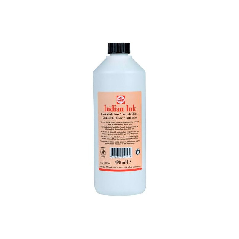 (44727000) TALENS TINTA CHINA FRASCO 490ML NEGRO (44727000) TALENS TINTA CHINA FRASCO 490ML NEGRO