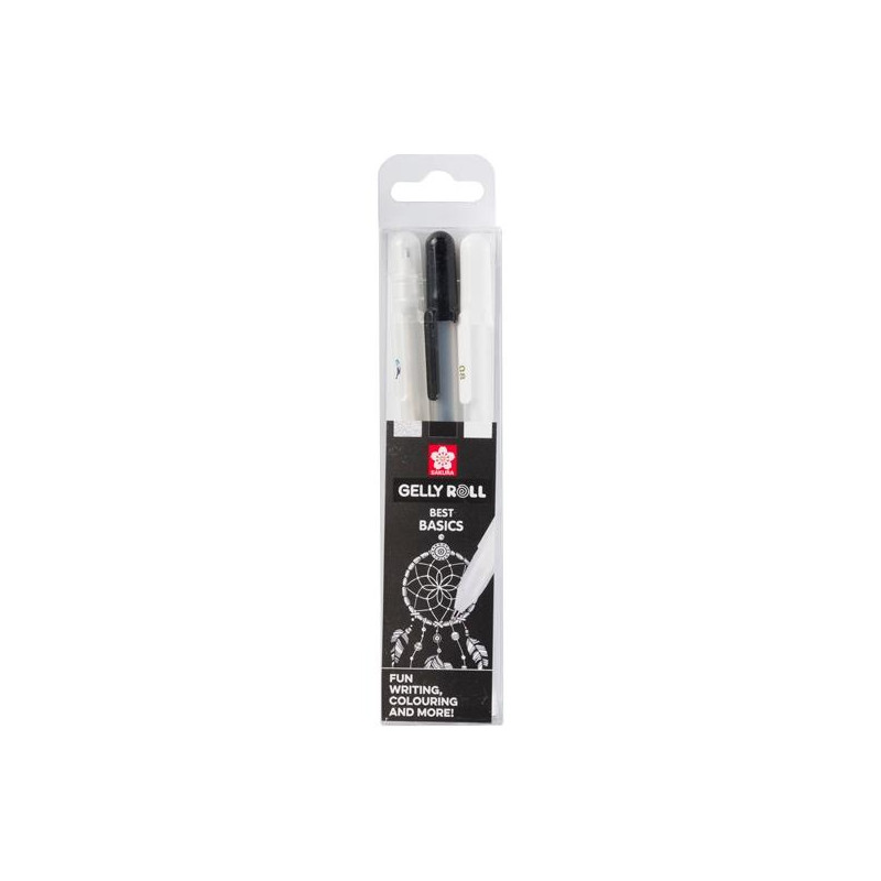 (POXPGBMIX3B) TALENS SAKURA BOLÍGRAFOS GELLY ROLL MIXED ESTUCHE DE 3 TRANSPARENTE/NEGRO/BLANCO (POXPGBMIX3B) TALENS SAKURA BOLÍGRAFOS GELLY ROLL MIXED ESTUCHE DE 3 TRANSPARENTE/NEGRO/BLANCO