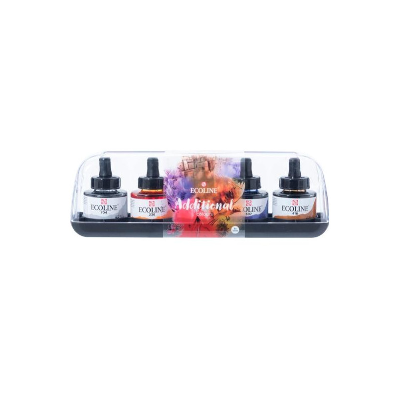 (11259901) TALENS ECOLINE SET ADICIONAL 5 BOTELLAS DE 30ML ACUARELA LÍQUIDA COLORES SURTIDOS (11259901) TALENS ECOLINE SET ADICIONAL 5 BOTELLAS DE 30ML ACUARELA LÍQUIDA COLORES SURTIDOS