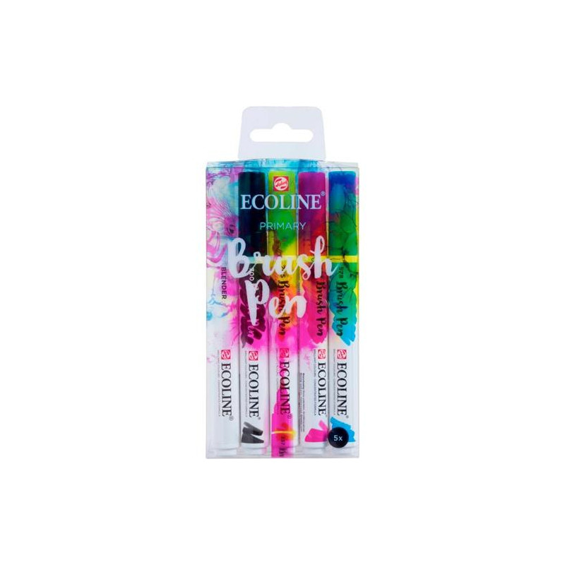 (11509900) TALENS ECOLINE SET 5 ROTULADORES BRUSH PEN PRIMARIO PUNTA PINCEL C/SURTIDOS ESTUCHE 5 UD (11509900) TALENS ECOLINE SET 5 ROTULADORES BRUSH PEN PRIMARIO PUNTA PINCEL C/SURTIDOS ESTUCHE 5 UD