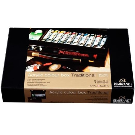 (17820424) TALENS AMSTERDAM SET 24 TUBOS ACRÍLICOS DE 20ML SELECCIÓN STANDARD SERIES COLORES SURTIDOS