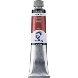 (2083393) TALENS VAN GOGH PINTURA AL ÓLEO TUBO 200ML 339 ROJO INGLÉS