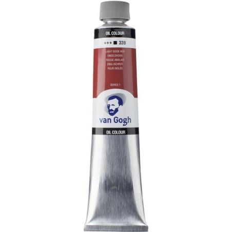 (2083393) TALENS VAN GOGH PINTURA AL ÓLEO TUBO 200ML 339 ROJO INGLÉS