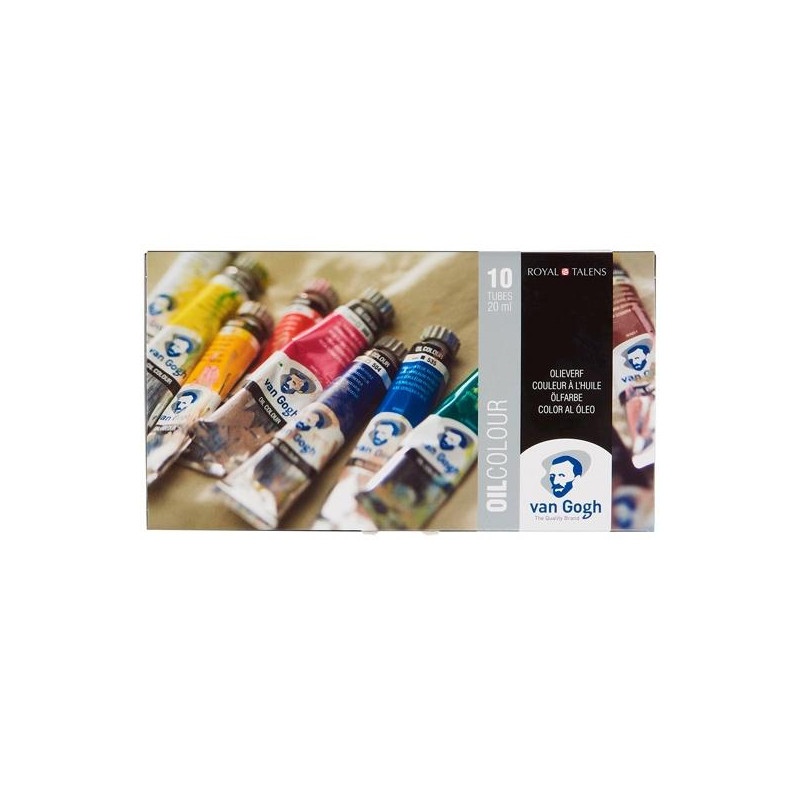 (2820410) TALENS VAN GOGH ESTUCHE BÁSICO DE PINTURAS AL ÓLEO CON 10 TUBOS DE 20ML COLORES SURTIDOS (2820410) TALENS VAN GOGH ESTUCHE BÁSICO DE PINTURAS AL ÓLEO CON 10 TUBOS DE 20ML COLORES SURTIDOS
