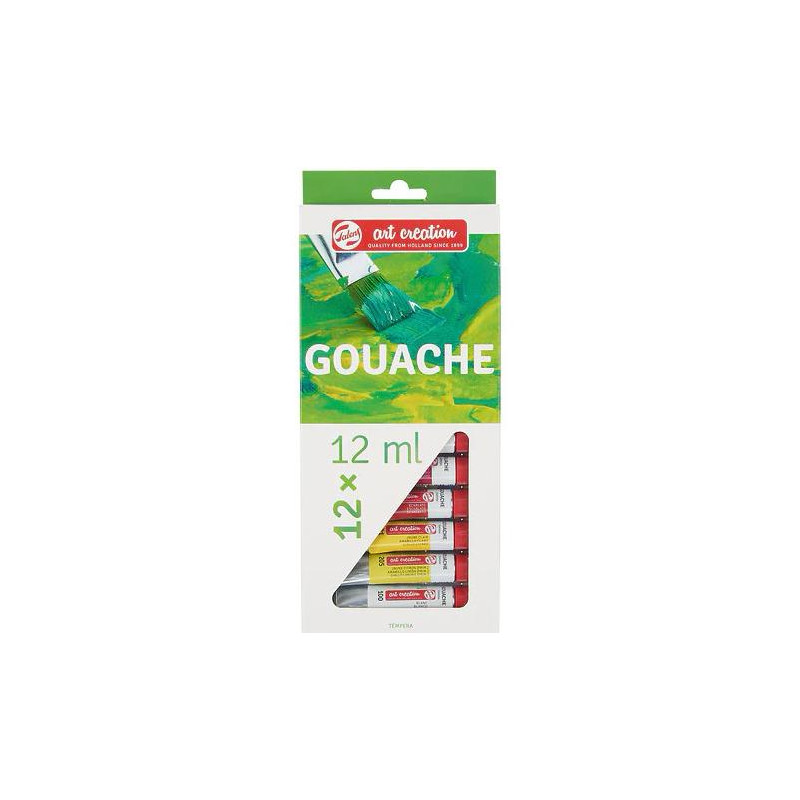 (9021612M) TALENS ART CREATION SET DE COLORES TÉMPERA TUBO 12ML GOUACHE ESTUCHE 12 UD (9021612M) TALENS ART CREATION SET DE COLORES TÉMPERA TUBO 12ML GOUACHE ESTUCHE 12 UD