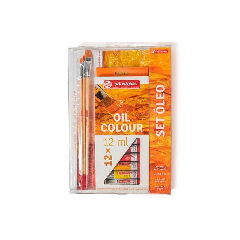 (PO200041) TALENS ART CREATION SET ÓLEO 12 TUBOS X 12ML COLORES SURTIDOS (PO200041) TALENS ART CREATION SET ÓLEO 12 TUBOS X 12ML COLORES SURTIDOS