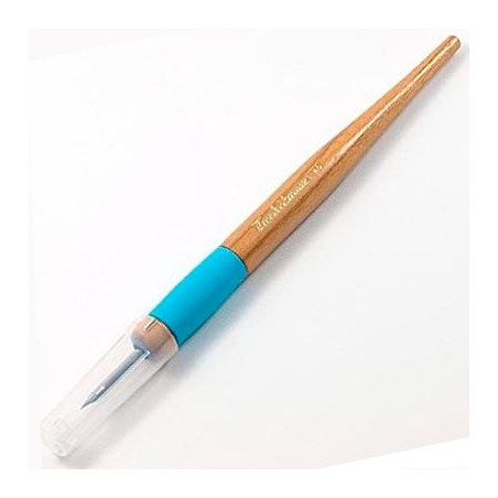 (TCKT40) TALENS TACHIKAWA MANGO UNIVERSAL DE MADERA CORTO C/TAPÓN T-40 PARA PLUMILLAS