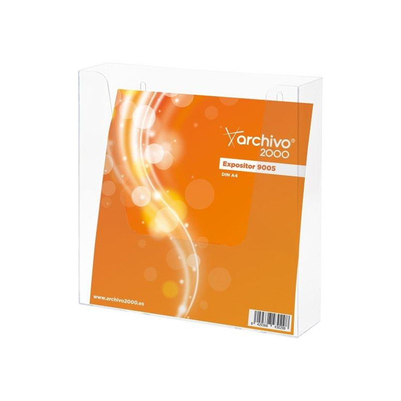 (9005 CS TP) ARCHIVO 2000 PORTAFOLLETOS MURAL ARCHIVO 2000 "PREMIUM" ESPESOR 3 MM DIN A4 VERTICAL 55X235X240 MM (9005 CS TP) ARCHIVO 2000 PORTAFOLLETOS MURAL ARCHIVO 2000 "PREMIUM" ESPESOR 3 MM DIN A4 VERTICAL 55X235X240 MM