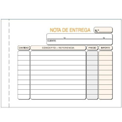(T-79/C) TALONARIO ENTREGAS OCTAVO APAISADO DUPLICADO AUTOCOPIA CATALAN