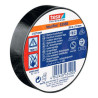 (53988-00001-11) TESA CINTA AISLANTE ELÉCTRICA PROFESSIONAL 20M X 19MM NEGRO