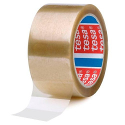 (04089-00042-06) TESA PRECINTO PP CAUCHO NATURAL TRANSPARENTE 132X50