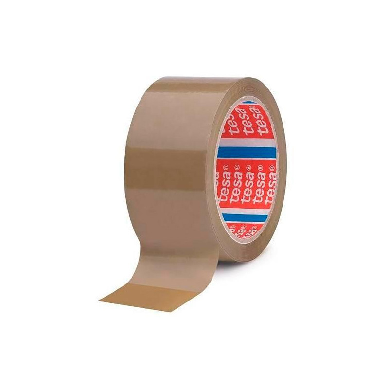 (04089-00106-06) TESA PRECINTO PP CAUCHO NATURAL MARRÓN 132X50 (04089-00106-06) TESA PRECINTO PP CAUCHO NATURAL MARRÓN 132X50