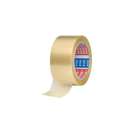 (04100-00227-00) TESA ROLLO PRECINTO 66MX50MM PVC RUGOSO TRANSPARENTE