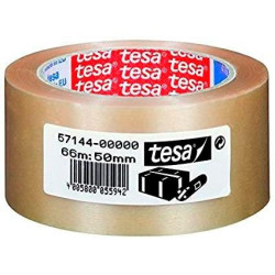 (57144-00000-00) TESA CINTA DE EMBALAJE EXTRAFUERTE RUGOSA 66X50 PVC TRANSPARENTE