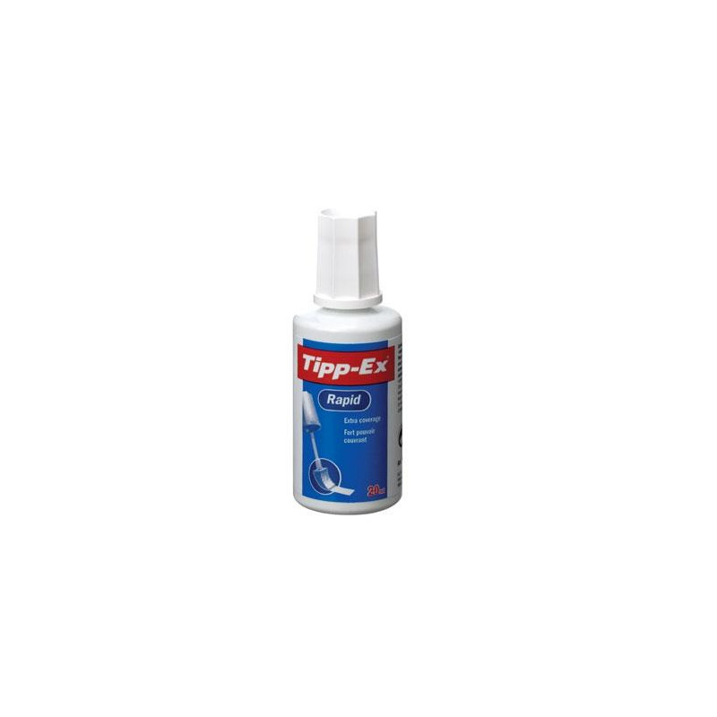 (8859924) TIPP-EX CORRECTOR LÍQUIDO RAPID BOTE 20ML CAJA 10 UD (8859924) TIPP-EX CORRECTOR LÍQUIDO RAPID BOTE 20ML CAJA 10 UD