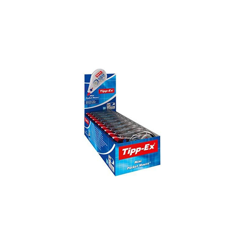 (932564) TIPP-EX CINTA CORRECTORA TIPP-EX MINI POCKET MOUSE 5MMX6M CAJA 10 UD (932564) TIPP-EX CINTA CORRECTORA TIPP-EX MINI POCKET MOUSE 5MMX6M CAJA 10 UD