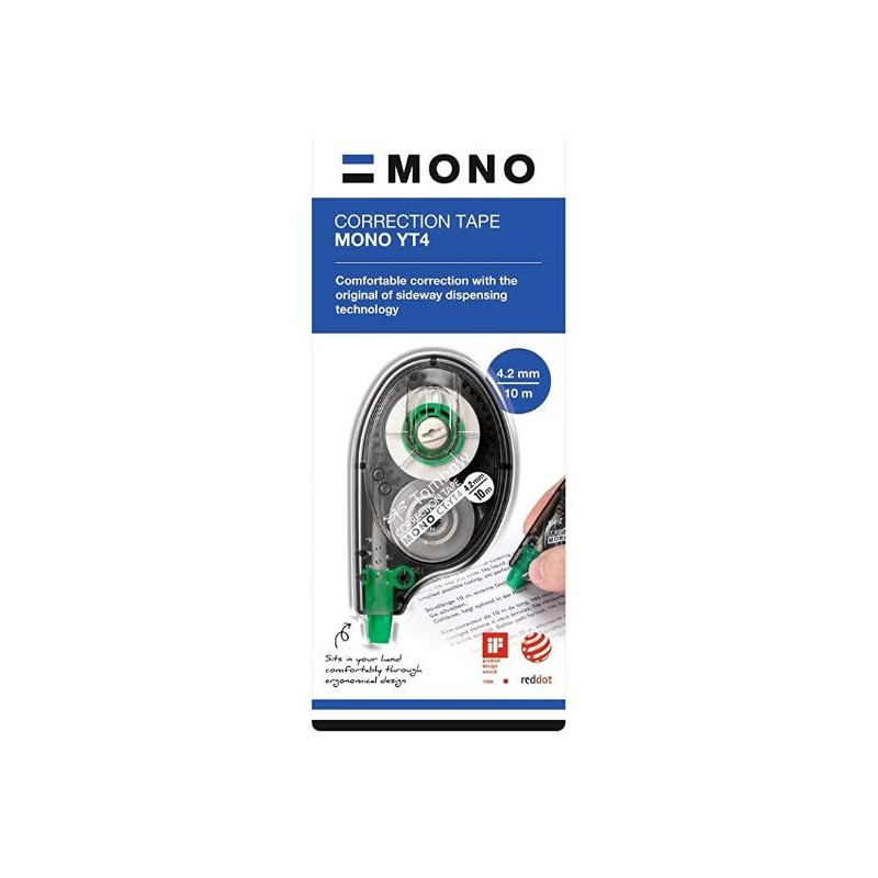 (CT-YT4) TOMBOW CINTA CORRECTORA MONO YT 4 (CT-YT4) TOMBOW CINTA CORRECTORA MONO YT 4