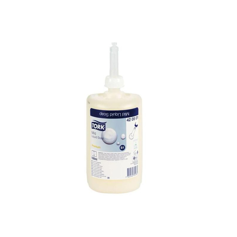 (420501) TORK JABÓN LIQUIDO SUAVE 1 LITRO (420501) TORK JABÓN LIQUIDO SUAVE 1 LITRO