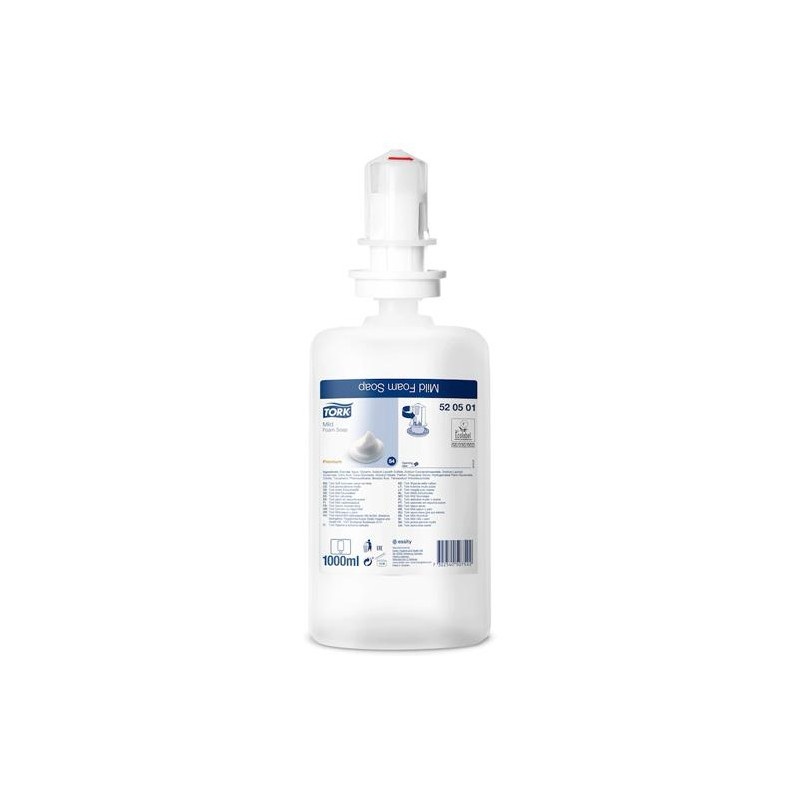 (520501) TORK JABÓN EN ESPUMA SUAVE 1000ML (520501) TORK JABÓN EN ESPUMA SUAVE 1000ML
