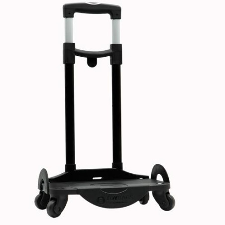 (T963-878) TOYBAGS CARRO TROLLEY DE 4 RUEDAS GIRATORIAS MULTIDIRECCIONALES 32X42CM/87X20CM