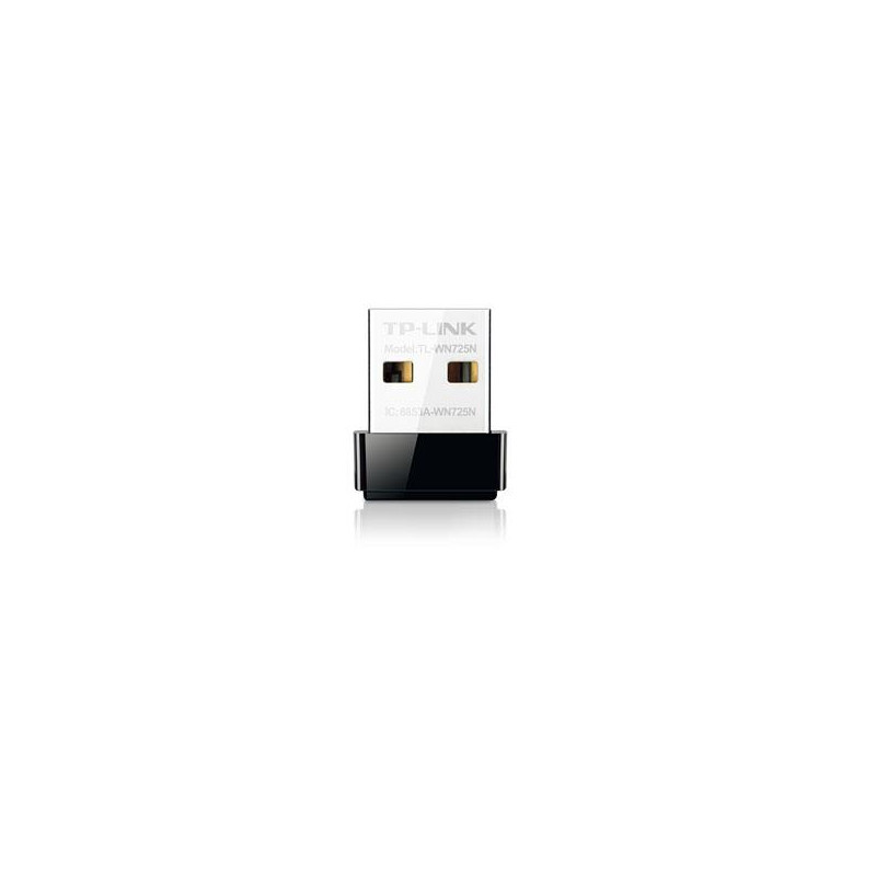 (TL-WN725N) TP-LINK ADAPTADOR USB WIFI WN725N 150MB BOTÓN WPS TAMAÑO NANO (TL-WN725N) TP-LINK ADAPTADOR USB WIFI WN725N 150MB BOTÓN WPS TAMAÑO NANO