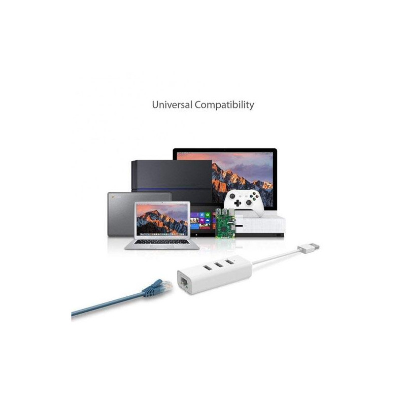 (TPL UE330) TP-LINK ADAPTADOR USB 2 EN 1 CON HUB DE 3 PUERTOS USB 3.0 Y ADAPTADOR ETHERNET GIGABIT (TPL UE330) TP-LINK ADAPTADOR USB 2 EN 1 CON HUB DE 3 PUERTOS USB 3.0 Y ADAPTADOR ETHERNET GIGABIT