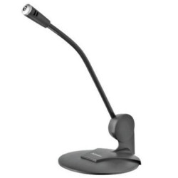 (21674) TRUST MICRÓFONO DE ESCRITORIO PRIMO ALTA SENSIBILIDAD C/PEDESTAL AJUSTABLE CABLE 1