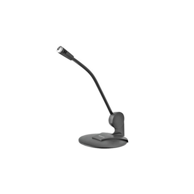 (21674) TRUST MICRÓFONO DE ESCRITORIO PRIMO ALTA SENSIBILIDAD C/PEDESTAL AJUSTABLE CABLE 1 (21674) TRUST MICRÓFONO DE ESCRITORIO PRIMO ALTA SENSIBILIDAD C/PEDESTAL AJUSTABLE CABLE 1