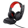 (24761) TRUST BUNDLE BASICS SET DE GAMING 2 EN 1 AURICULARES Y RATÓN CABLE USB NEGRO