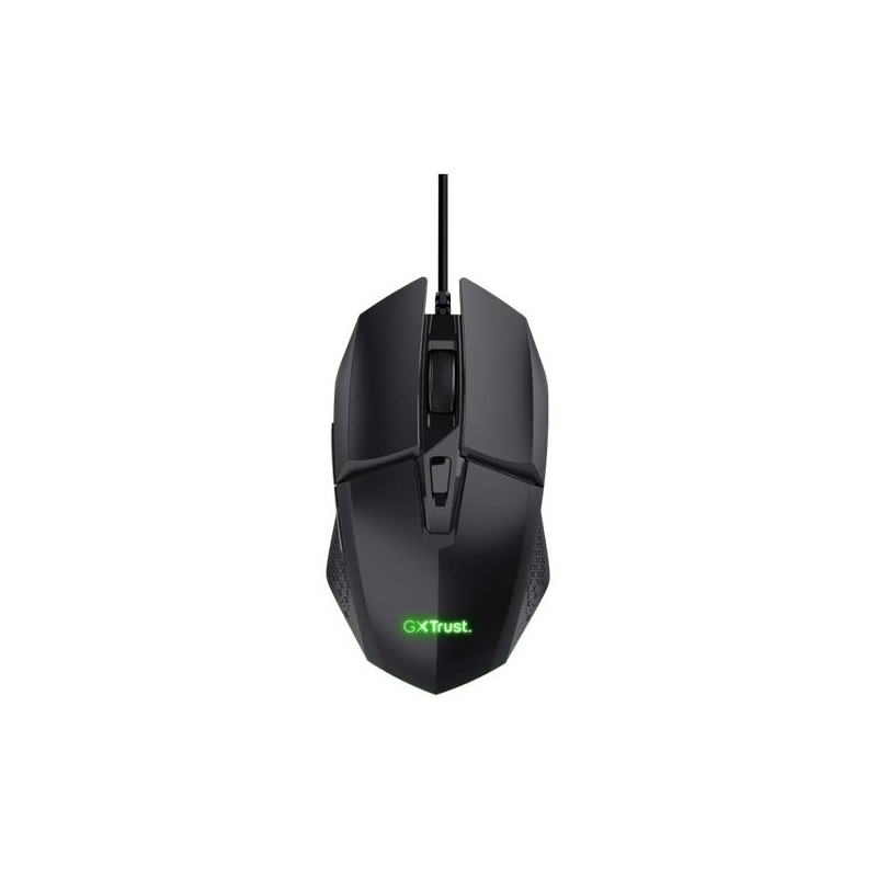(25036) TRUST RATÓN GAMING GXT 109 FELOX CABLE USB 6400DPI 6 BOTONES ILUMINACIÓN LED NEGRO (25036) TRUST RATÓN GAMING GXT 109 FELOX CABLE USB 6400DPI 6 BOTONES ILUMINACIÓN LED NEGRO