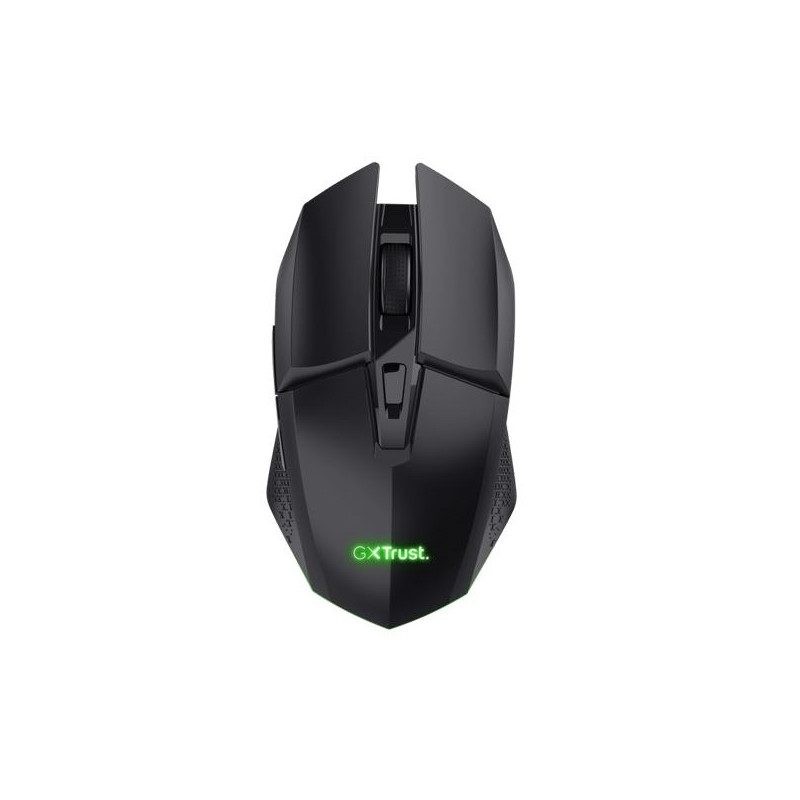 (25037) TRUST RATÓN GAMING GXT 110 FELOX INALÁMBRICO 800/1600/3200/4800 DPI 6 BOTONES ILUMINACIÓN LED RECARGABLE NEGRO (25037) TRUST RATÓN GAMING GXT 110 FELOX INALÁMBRICO 800/1600/3200/4800 DPI 6 BOTONES ILUMINACIÓN LED RECARGABLE NEGRO